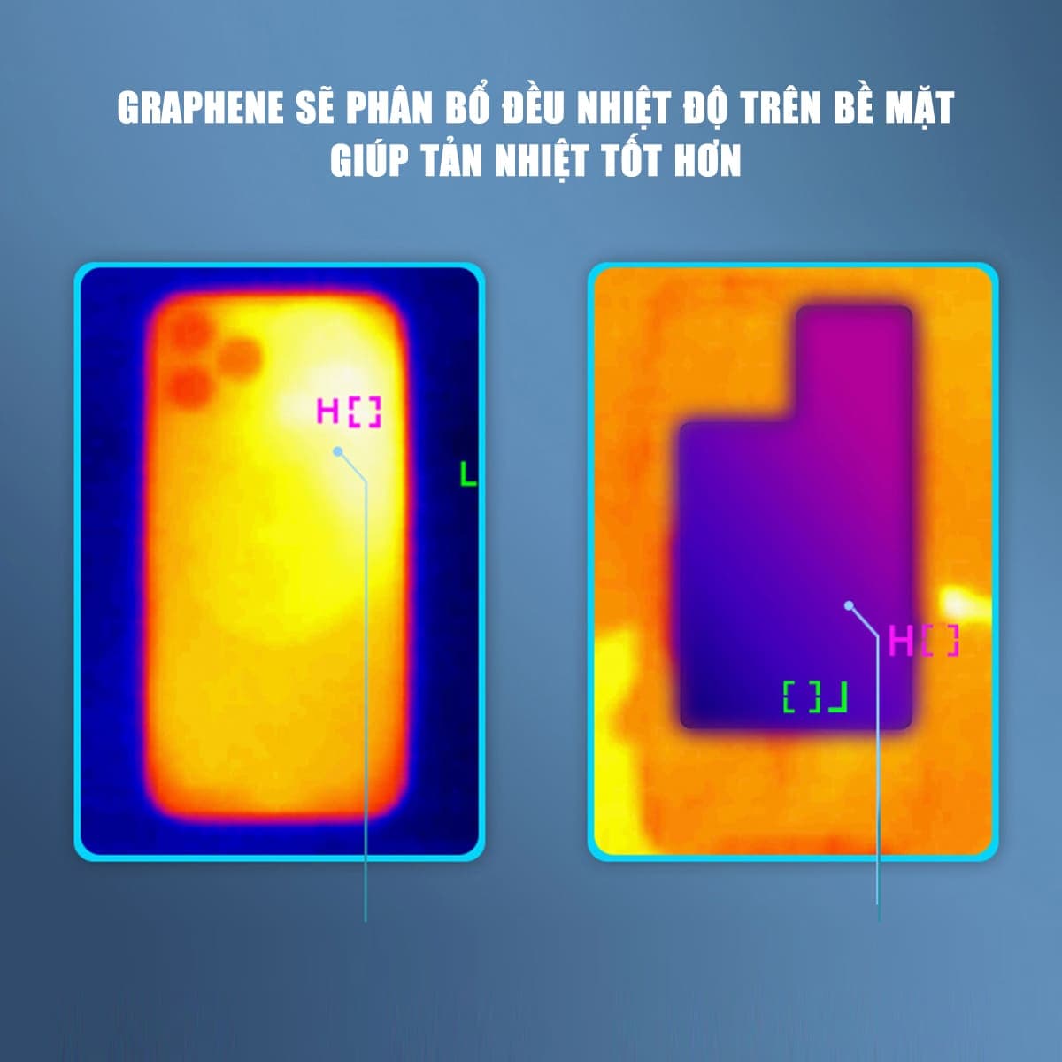 Miếng dán tản nhiệt Graphene hỗ trợ quạt tản nhiệt điện thoại giúp làm mát điện thoại và máy tính bảng - 4