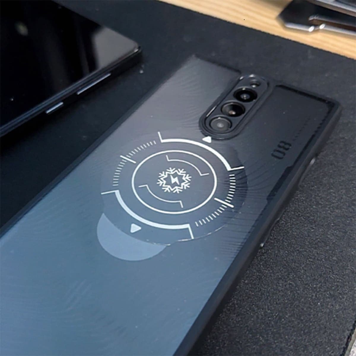 Tấm dán từ tính Gaming V2 dùng cho quạt tản nhiệt sò lạnh từ tính Memo CX07, CX08, X76, FS03, AL19, SL25 - 7