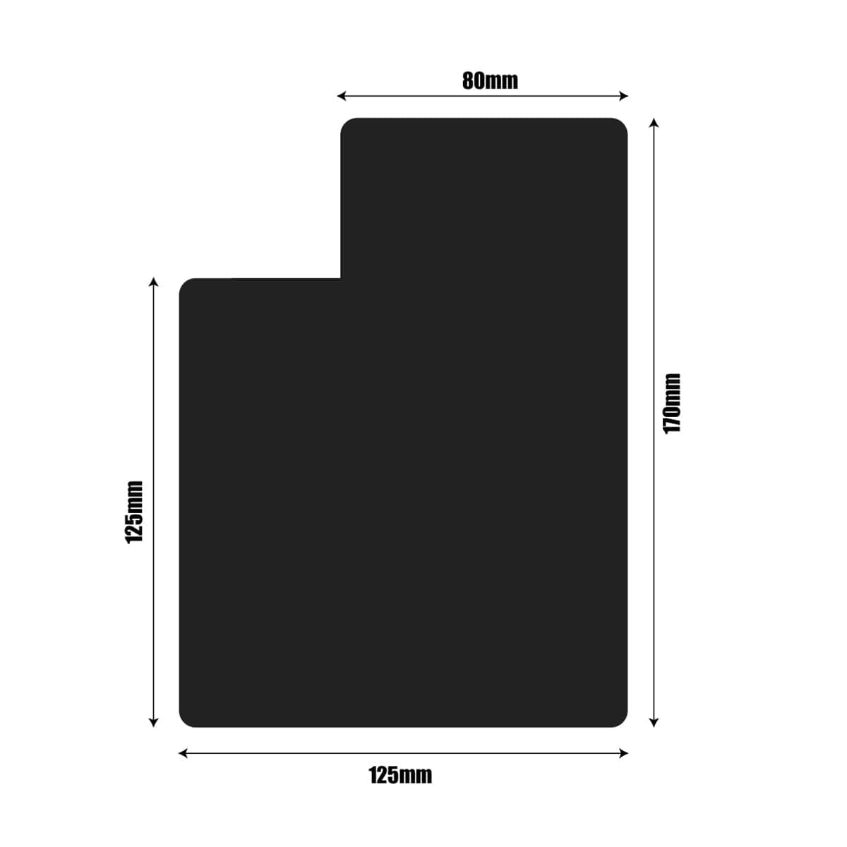Miếng dán tản nhiệt từ tính bằng kim loại phủ Graphene hỗ trợ quạt tản nhiệt ipad máy tính bảng sò lạnh - Tấm dán từ tính tản nhiệt - 4