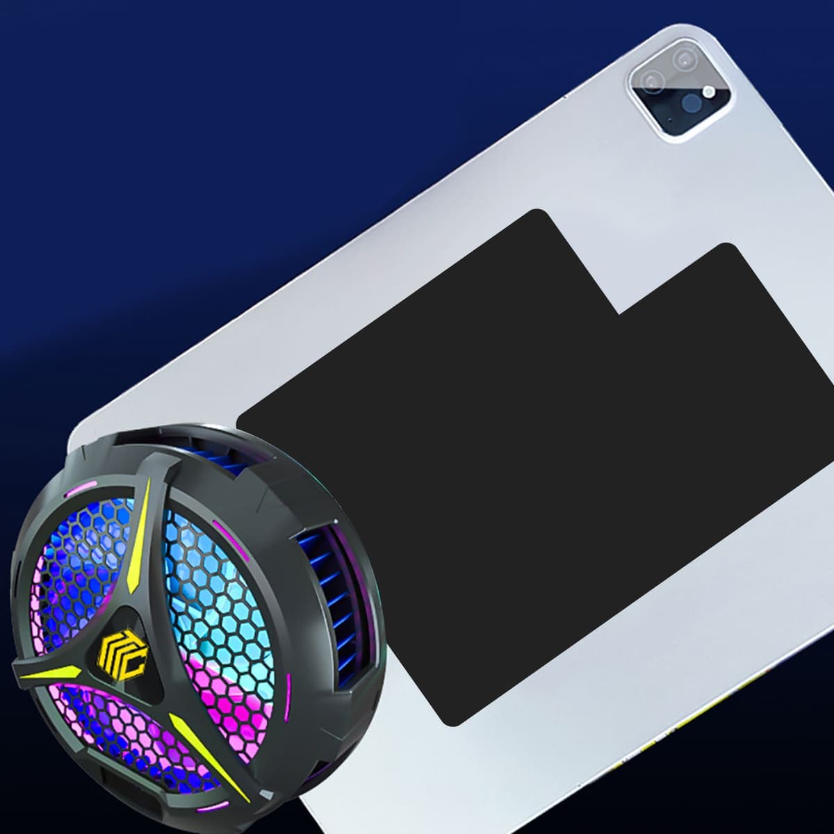 Miếng dán tản nhiệt từ tính bằng kim loại phủ Graphene hỗ trợ quạt tản nhiệt ipad máy tính bảng sò lạnh - Tấm dán từ tính tản nhiệt - 5