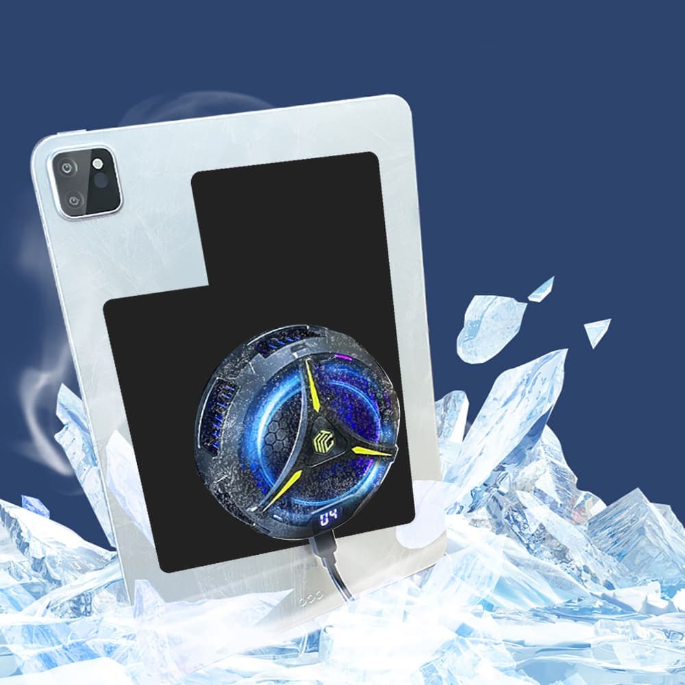 Miếng dán tản nhiệt từ tính bằng kim loại phủ Graphene hỗ trợ quạt tản nhiệt ipad máy tính bảng sò lạnh - Tấm dán từ tính tản nhiệt - 6