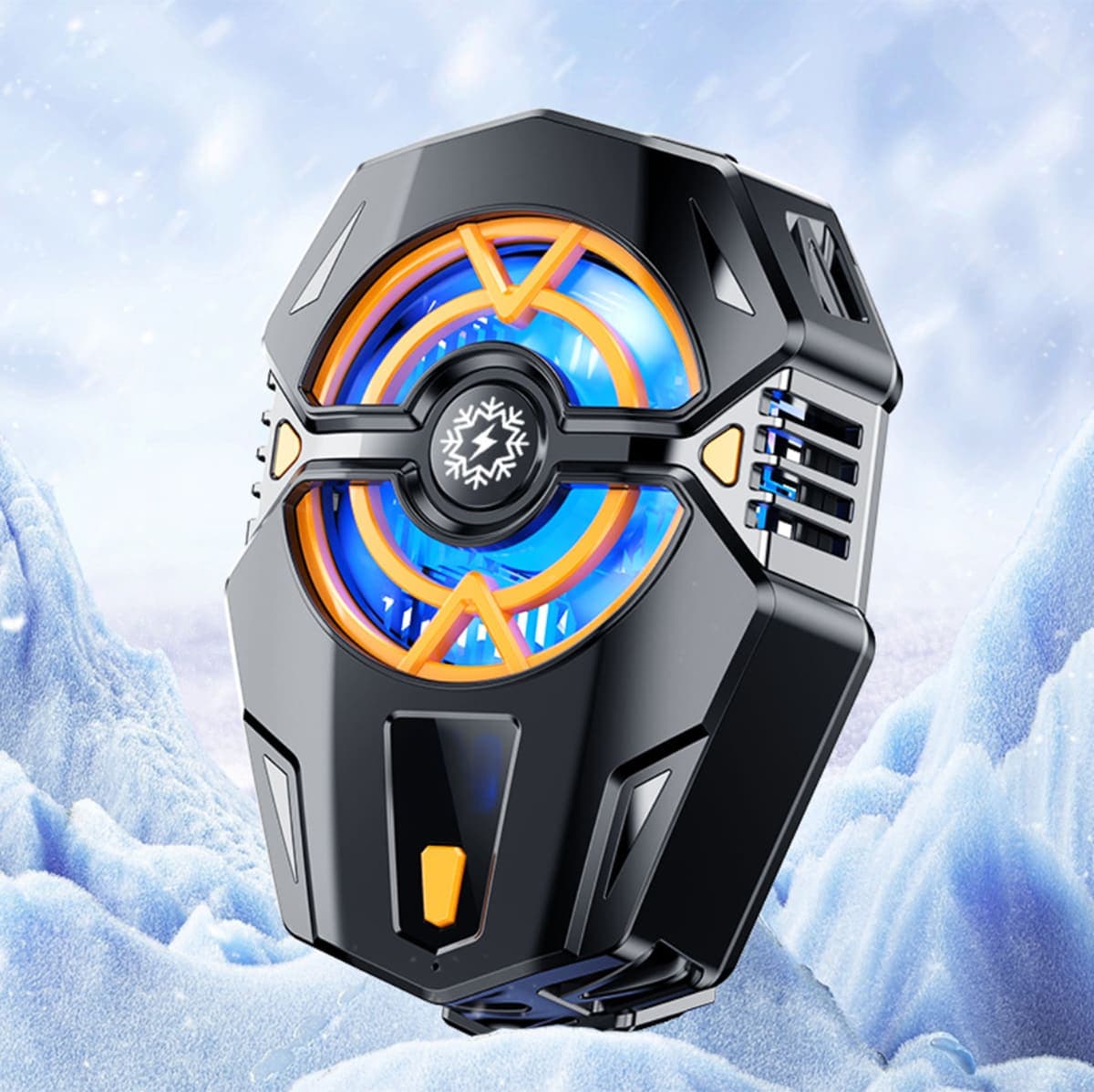 Quạt tản nhiệt điện thoại sò lạnh J20 tản nhiệt sò lạnh siêu rẻ 3 chế độ làm lạnh - 2